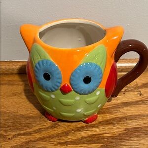 Colorful Owl Ceramic Mug